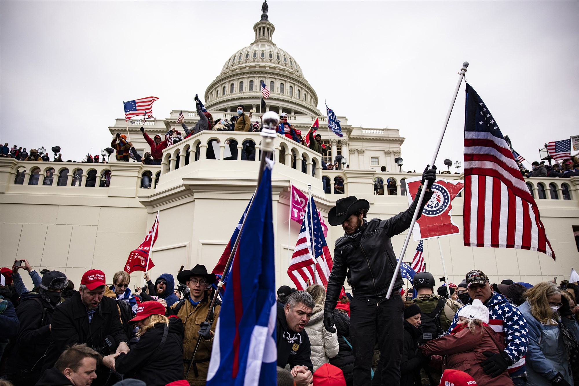  Most Charged In Capitol Riot Had No Connection To Extremist Groups Or One Another, Report Finds
