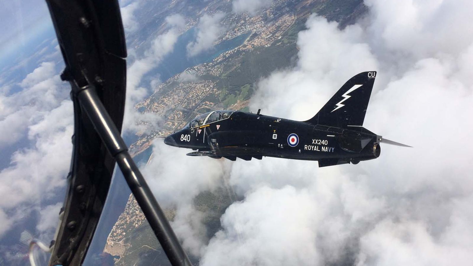 Royal Navy Jet Crashes in Cornwall after Crew Eject