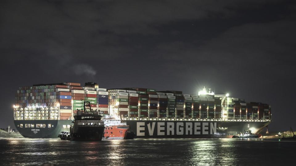 Giant Ship Blocking The Suez Canal Is Now Afloat