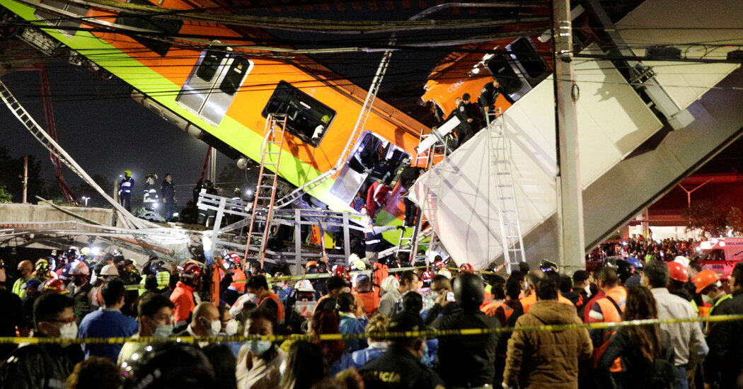 Mexico City Subway Overpass Collapses, Killing 20 And Injuring Dozens