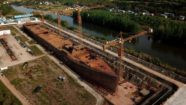 Titanic Replica Now Under Construction In China
