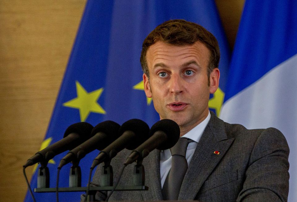 France's Macron Slapped In Face During Walkabout