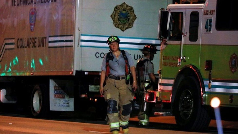 Miami Building Collapse: Rescuers Search Rubble For Survivors