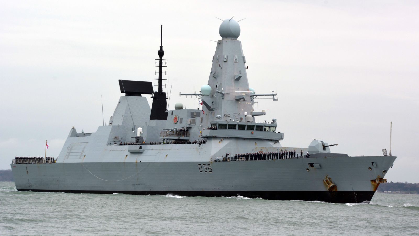 Defender's Passage Through Black Sea 'Found At Bus Stop In Kent'