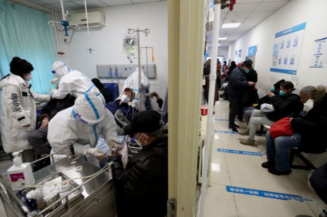 Chinese Fret Over Elderly As WHO Warns Of Holiday COVID Surge