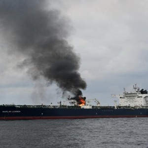 a-missile-strike-from-yemens-houthi-rebels-sets-a-cargo-ship-on-fire-in-gulf-of-aden