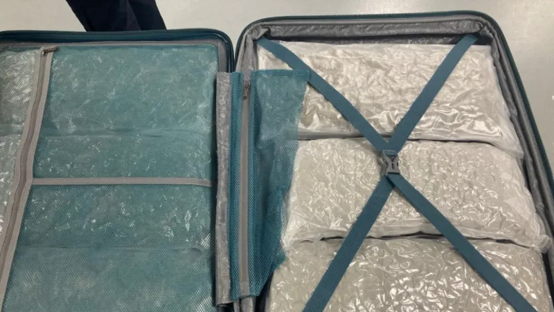 Amount of cannabis seized at UK airports triples
